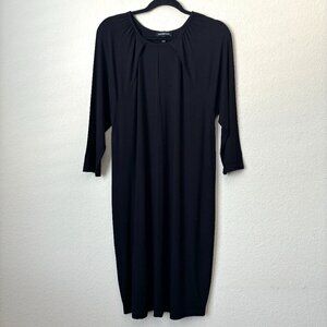 Isabella Oliver Maternity Soft Stretchy Comfy Essential LBD Black Dress